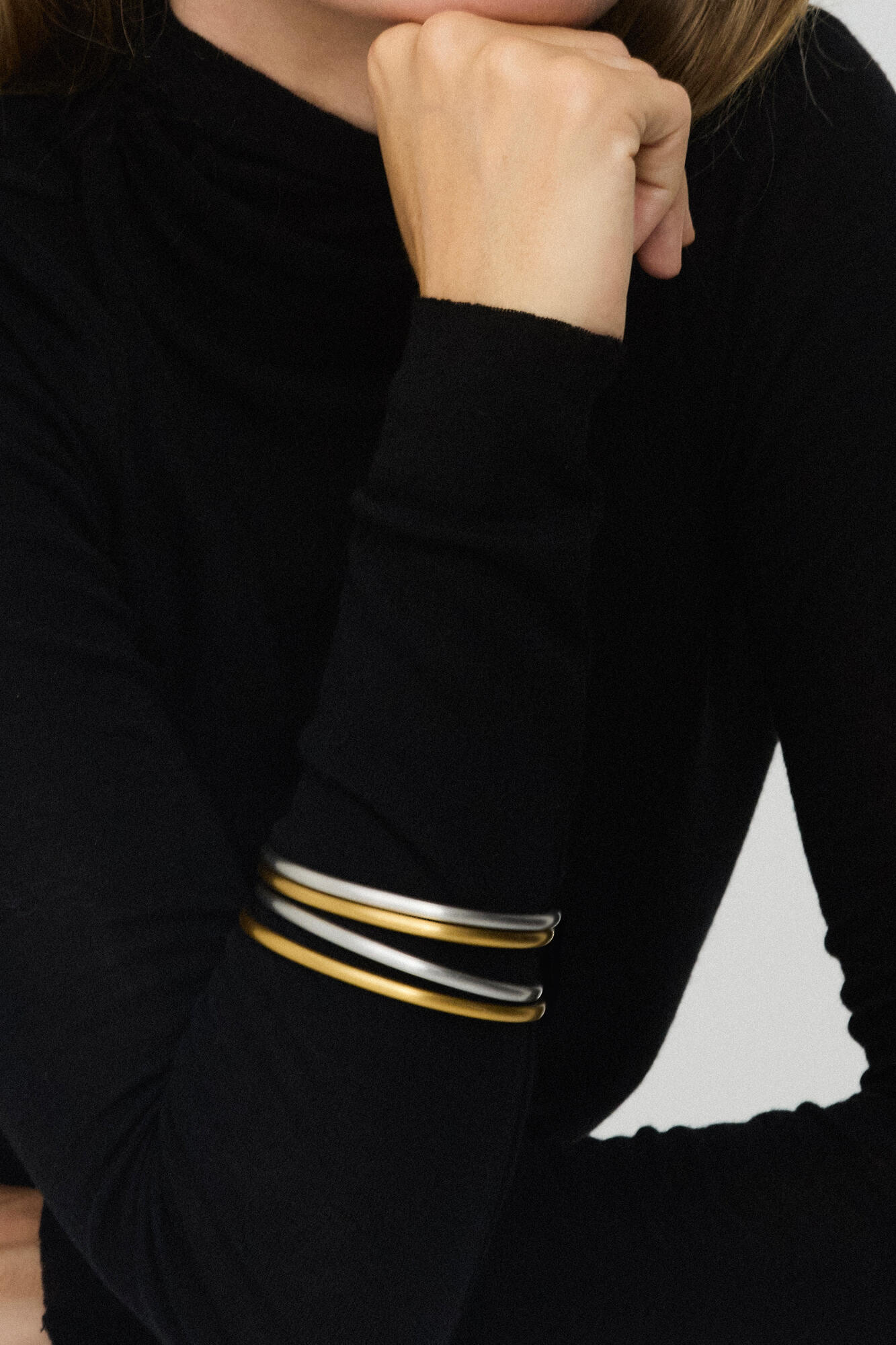 Simple armring – Forgyldt